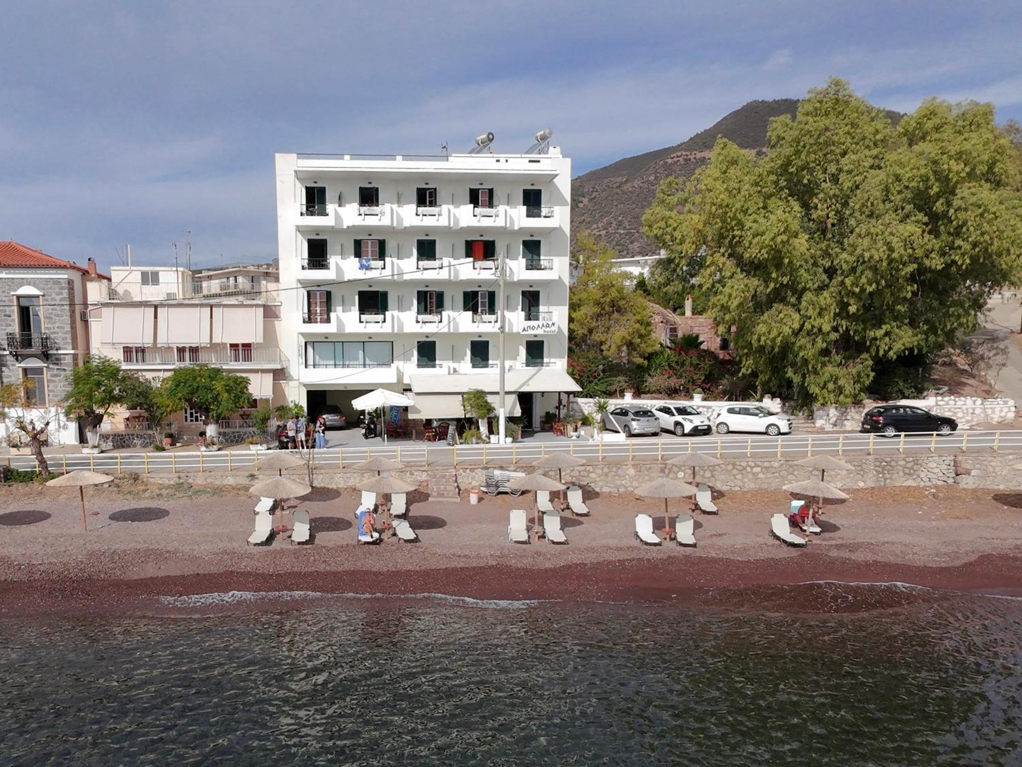 Apollon Hotel Methana Bagian luar foto